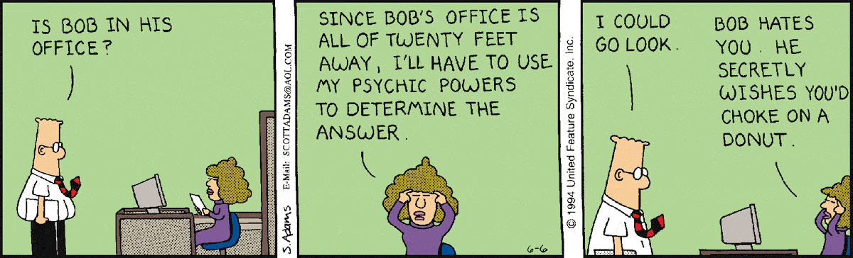 Dilbert Cartoon